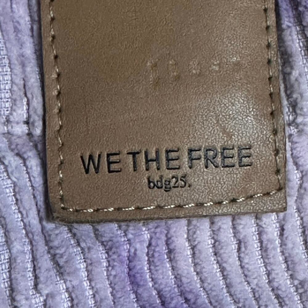 We The Free Reese Purple Tie Dye Corduroy Pants Women’s 26 | Fall | Winter - Picture 5 of 9
